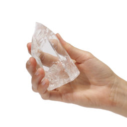 0.25kg Clear Quartz Obelisk 9.4cm DK74 | Himalayan Salt Factory