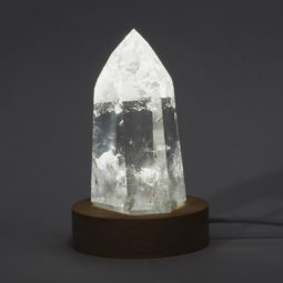 0.25kg Clear Quartz Obelisk 9.4cm DK74 | Himalayan Salt Factory