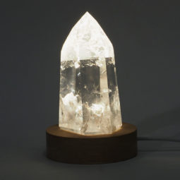 0.25kg Clear Quartz Obelisk 9.4cm DK74 | Himalayan Salt Factory