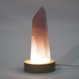 0.29kg Rose Quartz Obelisk 12.4cm DK77 | Himalayan Salt Factory