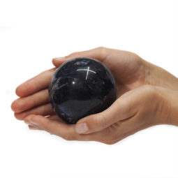 0.47kg Natural Sodalite Polished Sphere DK35 | Himalayan Salt Factory