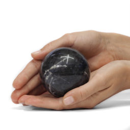 0.35kg Natural Sodalite Polished Sphere DK41 | Himalayan Salt Factory
