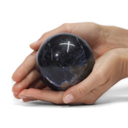 0.56kg Natural Sodalite Polished Sphere DK42 | Himalayan Salt Factory