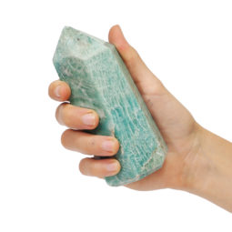 0.46kg Natural Amazonite Terminated Point DK153 | Himalayan Salt Factory