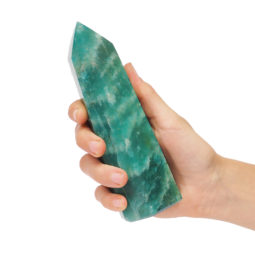 0.47kg Natural Amazonite Terminated Point DK154 | Himalayan Salt Factory