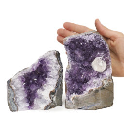 2.08kg Amethyst Crystal Geode Specimen Set 2 Pieces DK128 5 2.08kg Amethyst Crystal Geode Specimen Set 2 Pieces DK128 | Himalayan Salt Factory