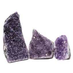 Amethyst Crystal Geode Specimen Set 2 Pieces DN1174 | Himalayan Salt Factory