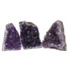 2.06kg Amethyst Crystal Geode Specimen Set 3 Pieces DN1142 1 Amethyst Crystal Geode Specimen Set 3 Pieces DN1142 | Himalayan Salt Factory