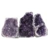 2.15kg Amethyst Crystal Geode Specimen Set 3 Pieces DN1178 2 Amethyst Crystal Geode Specimen Set 3 Pieces DN1178 | Himalayan Salt Factory