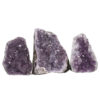 2.11kg Amethyst Crystal Geode Specimen Set 3 Pieces DN1270 1 Amethyst Crystal Geode Specimen Set 3 Pieces DN1270 | Himalayan Salt Factory