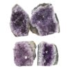 2.01kg Amethyst Crystal Geode Specimen Set 4 Pieces DS1593 2 Amethyst Crystal Geode Specimen Set 4 Pieces DS1593 | Himalayan Salt Factory