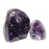 2.39kg Amethyst Polished Crystal Geode Specimen Set 2 Pieces DN1242 2 Amethyst Polished Crystal Geode Specimen Set 2 Pieces DN1242 | Himalayan Salt Factory