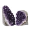 1.98kg Amethyst Polished Crystal Geode Specimen Set 2 Pieces DN1243 2 Amethyst Polished Crystal Geode Specimen Set 2 Pieces DN1243 | Himalayan Salt Factory