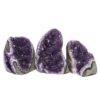2.43kg Amethyst Polished Crystal Geode Specimen Set 3 Pieces DN1245 1 Amethyst Polished Crystal Geode Specimen Set 2 Pieces DN1245 | Himalayan Salt Factory