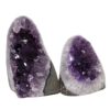 1.97kg Amethyst Polished Crystal Geode Specimen Set 2 Pieces DN1262 2 Amethyst Polished Crystal Geode Specimen Set 2 Pieces DN1262 | Himalayan Salt Factory