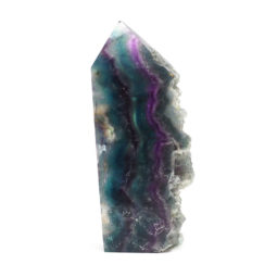 0.83kg Rainbow Fluorite Terminated Point DK101 | Himalayan Salt Factory