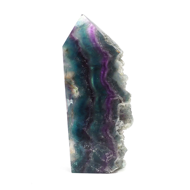 0.83kg Rainbow Fluorite Terminated Point DK101 3 0.83kg Rainbow Fluorite Terminated Point DK101 | Himalayan Salt Factory