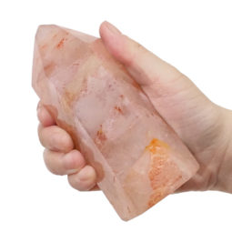 Natural Fire Quartz Terminated Point DS1612 | Himalayan Salt Factory