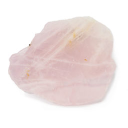 1.58kg Natural Rose Quartz Polished Slab Plate J1733 | Himalayan Salt Factory