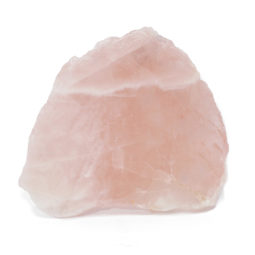 1.43kg Natural Rose Quartz Polished Slab Plate J1734 | Himalayan Salt Factory