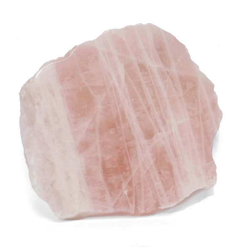 1.78kg Natural Rose Quartz Polished Slab Plate J1735 3 1.78kg Natural Rose Quartz Polished Slab Plate J1735 | Himalayan Salt Factory
