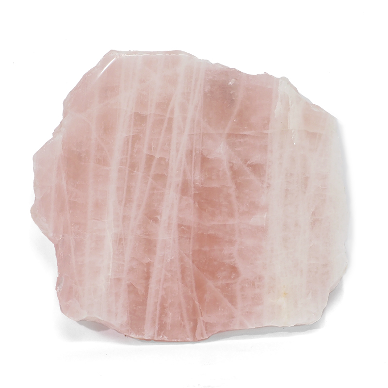 1.78kg Natural Rose Quartz Polished Slab Plate J1735 5 1.78kg Natural Rose Quartz Polished Slab Plate J1735 | Himalayan Salt Factory