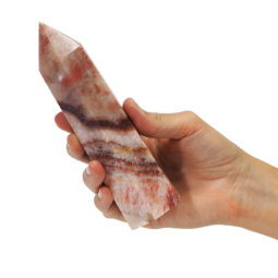 0.40kg Multicolored Calcite Terminated Point DK78 | Himalayan Salt Factory