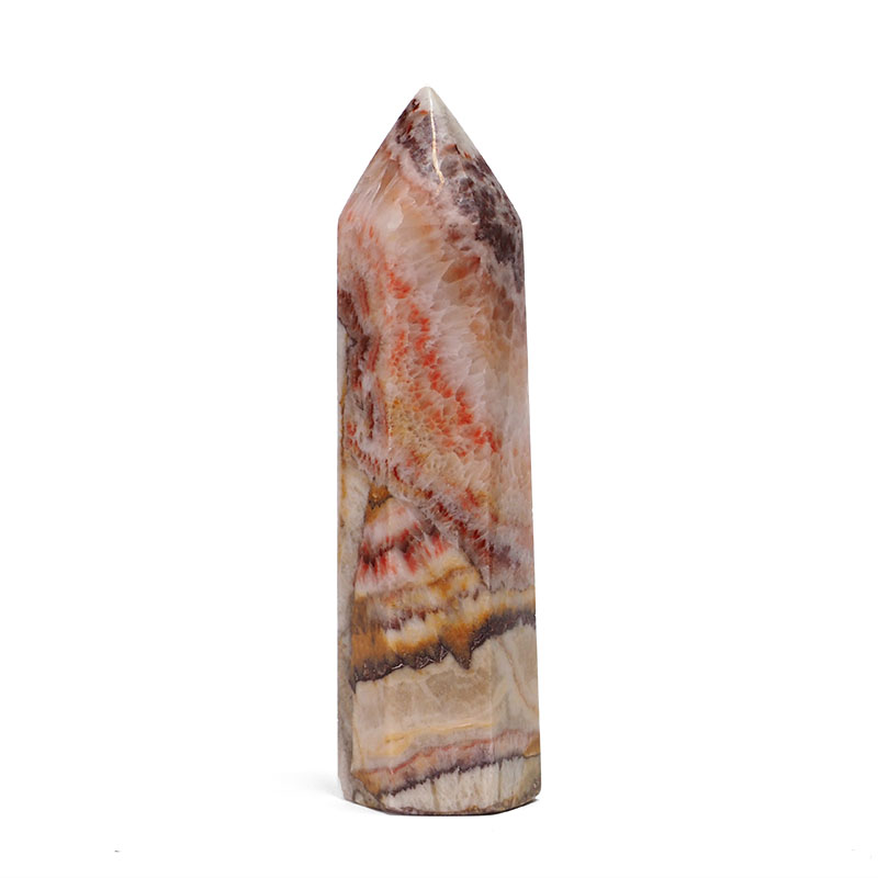 0.37kg Multicolored Calcite Terminated Point DK80 3 0.37kg Multicolored Calcite Terminated Point DK80 | Himalayan Salt Factory