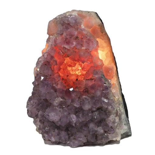 Natural Amethyst Crystal Lamp DN1278 | Himalayan Salt Factory