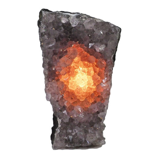 Natural Amethyst Crystal Lamp DN1279 | Himalayan Salt Factory