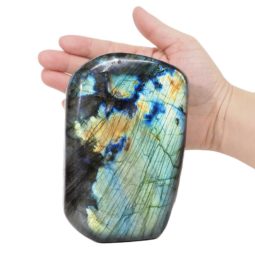 Natural Labradorite Polished Self Stand DS1624 | Himalayan Salt Factory