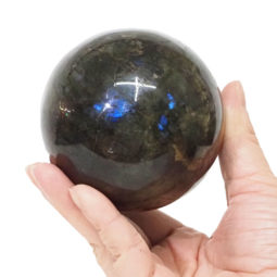 Natural Labradorite Polished Sphere DS1642 | Himalayan Salt Factory