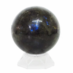 Natural Labradorite Polished Sphere DS1642 | Himalayan Salt Factory