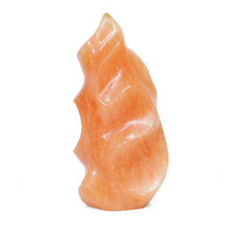 1.42kg Orange Calcite Flame DK157 | Himalayan Salt Factory