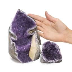 2.05kg Amethyst Crystal Geode Specimen Set 2 Pieces DK108 5 2.05kg Amethyst Crystal Geode Specimen Set 2 Pieces DK108 | Himalayan Salt Factory