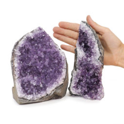 2.65kg Amethyst Crystal Geode Specimen Set 2 Pieces DK110 5 2.65kg Amethyst Crystal Geode Specimen Set 2 Pieces DK110 | Himalayan Salt Factory