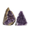 2.30kg Amethyst Crystal Geode Specimen Set 2 Pieces DK116 | Himalayan Salt Factory