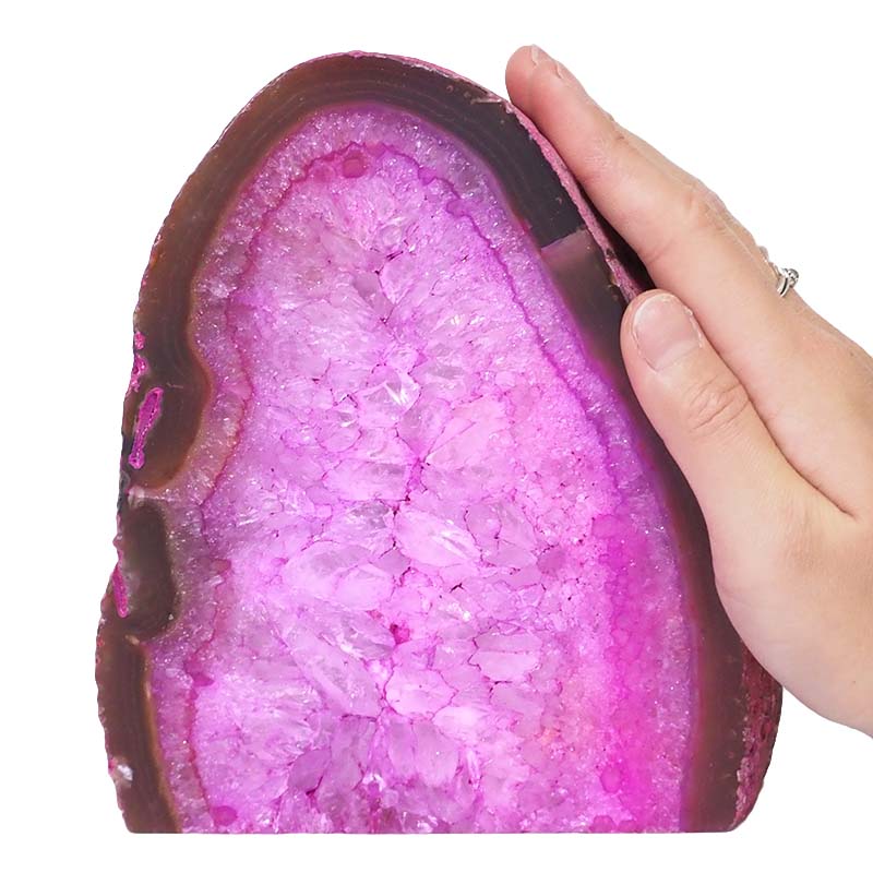 3.04kg Agate Crystal Lamp N1394 5 Agate Crystal Lamp N1394 | Himalayan Salt Factory