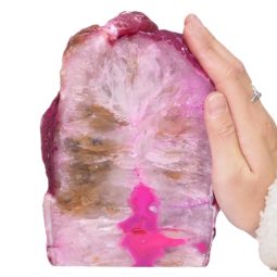 Agate Crystal Lamp N1396 | Himalayan Salt Factory