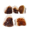 1.84kg Citrine Mini Cluster Specimen Set 5 Pieces J1762 | Himalayan Salt Factory