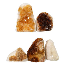 Citrine Mini Cluster Specimen Set N1398 | Himalayan Salt Factory