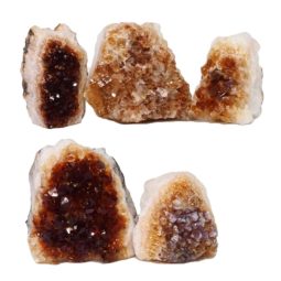 Citrine Mini Cluster Specimen Set N1408 | Himalayan Salt Factory