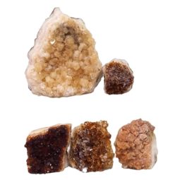 Citrine Mini Cluster Specimen Set N1411 | Himalayan Salt Factory