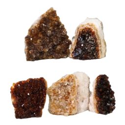 Citrine Mini Cluster Specimen Set N1427 | Himalayan Salt Factory