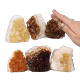Citrine Mini Cluster Specimen Set N1442 | Himalayan Salt Factory