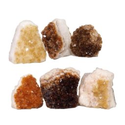 Citrine Mini Cluster Specimen Set N1442 | Himalayan Salt Factory