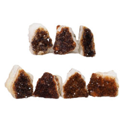 Citrine Mini Cluster Specimen Set N1468 | Himalayan Salt Factory
