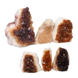 Citrine Mini Cluster Specimen Set N1504 | Himalayan Salt Factory