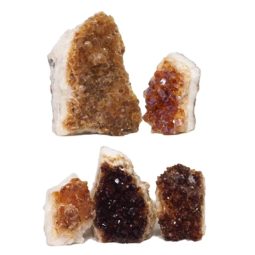 Citrine Mini Cluster Specimen Set N1514 | Himalayan Salt Factory