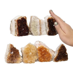 Citrine Mini Cluster Specimen Set N1525 | Himalayan Salt Factory